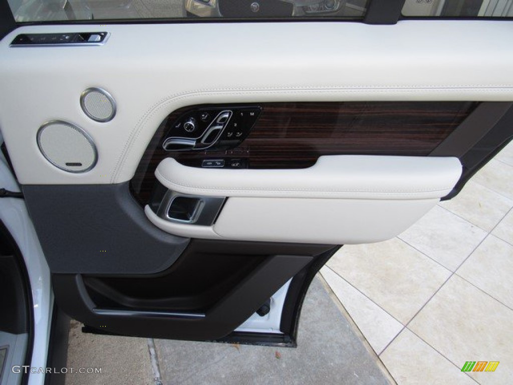 2019 Land Rover Range Rover Autobiography Espresso/Ivory Door Panel Photo #131173980