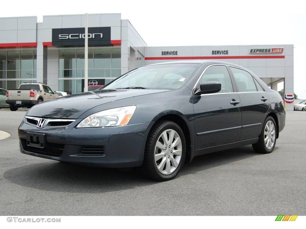 2006 Accord LX V6 Sedan - Graphite Pearl / Gray photo #1
