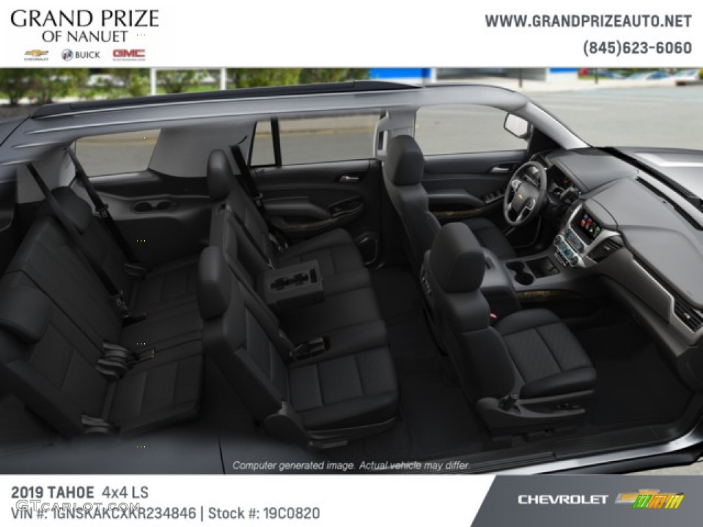 2019 Tahoe LS 4WD - Black / Jet Black photo #6