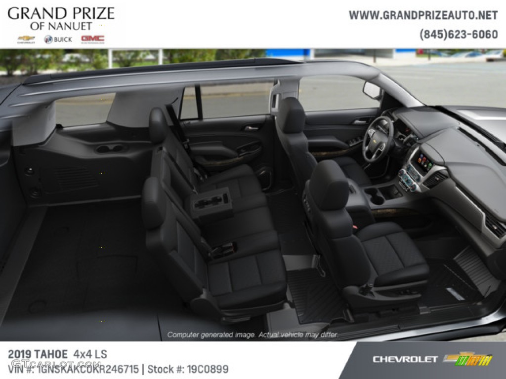 2019 Tahoe LS 4WD - Black / Jet Black photo #6