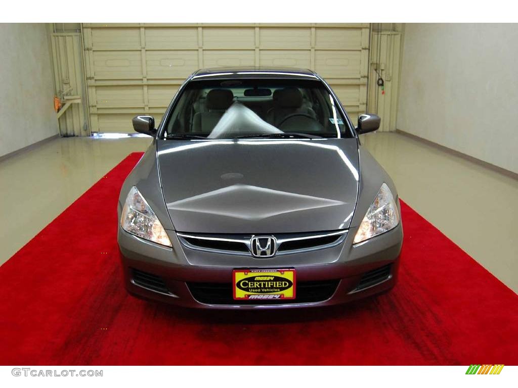2007 Accord EX-L V6 Sedan - Carbon Bronze Pearl / Ivory photo #2