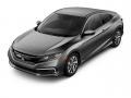 Modern Steel Metallic - Civic LX Coupe Photo No. 32