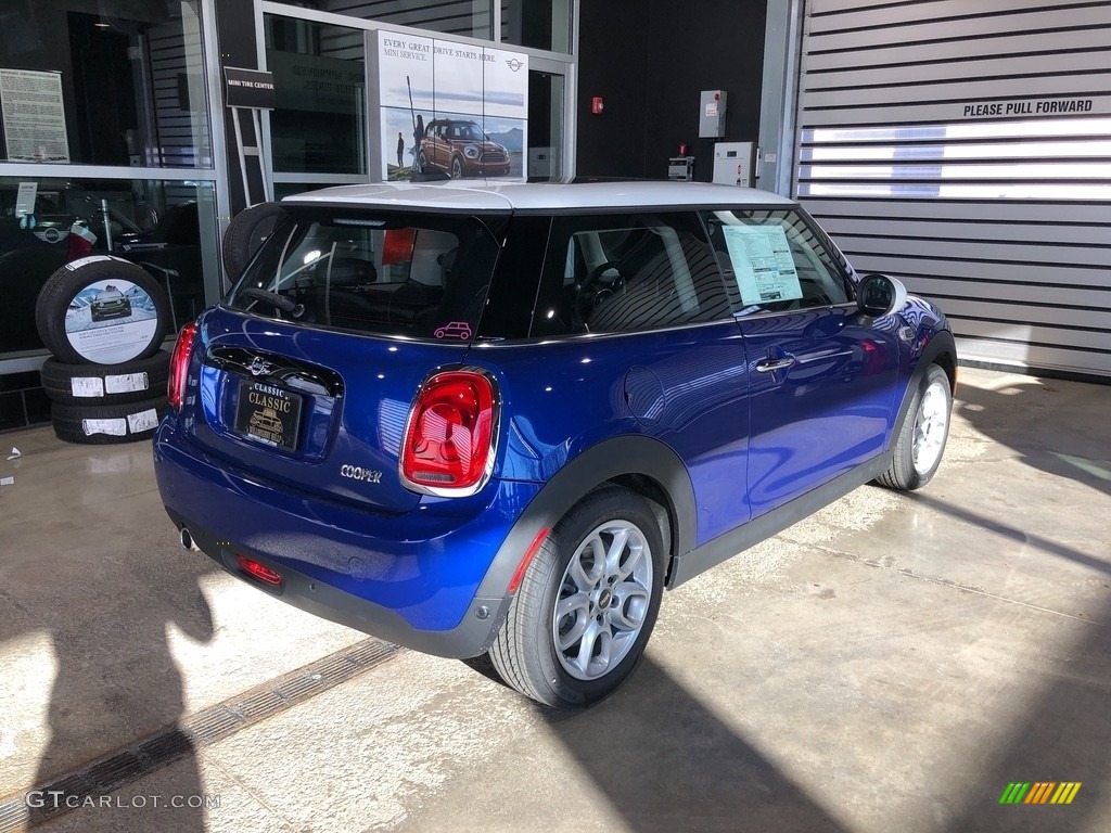 2019 Hardtop Cooper 2 Door - Starlight Blue / Carbon Black photo #2