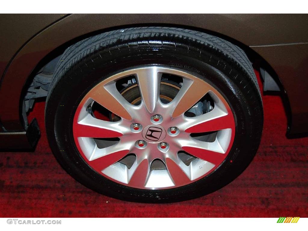 2007 Accord EX-L V6 Sedan - Carbon Bronze Pearl / Ivory photo #11