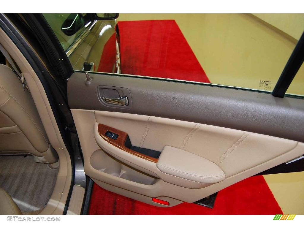 2007 Accord EX-L V6 Sedan - Carbon Bronze Pearl / Ivory photo #22