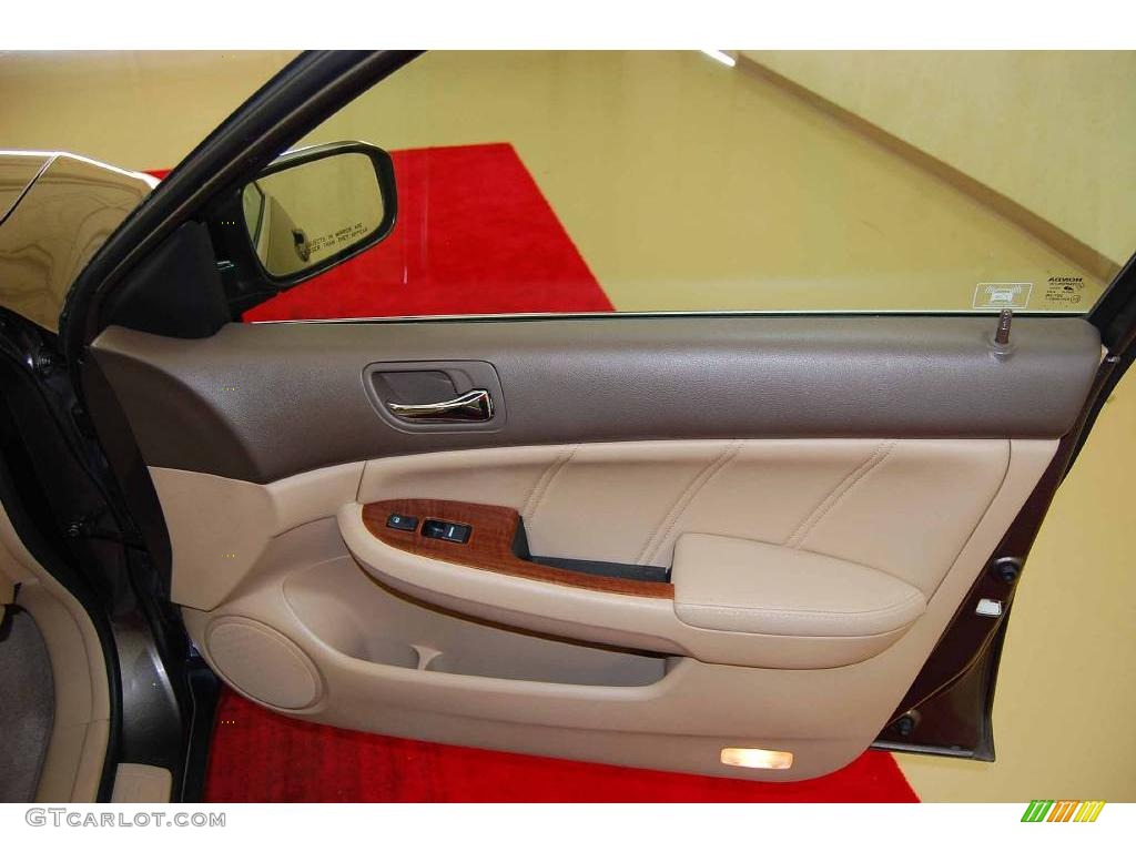 2007 Accord EX-L V6 Sedan - Carbon Bronze Pearl / Ivory photo #24