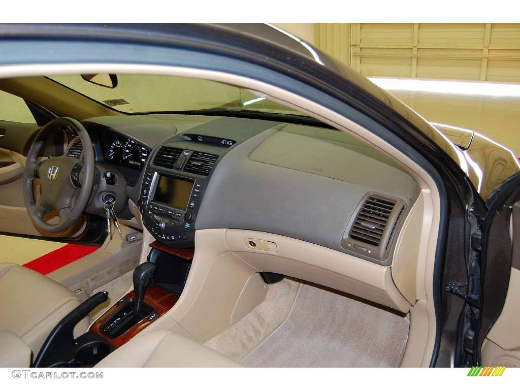 2007 Accord EX-L V6 Sedan - Carbon Bronze Pearl / Ivory photo #26