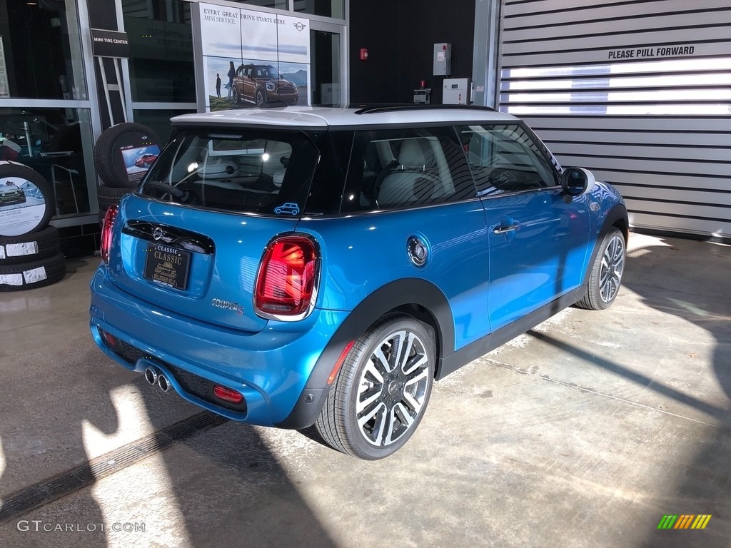 2019 Hardtop Cooper S 2 Door - Electric Blue / Carbon Black photo #2