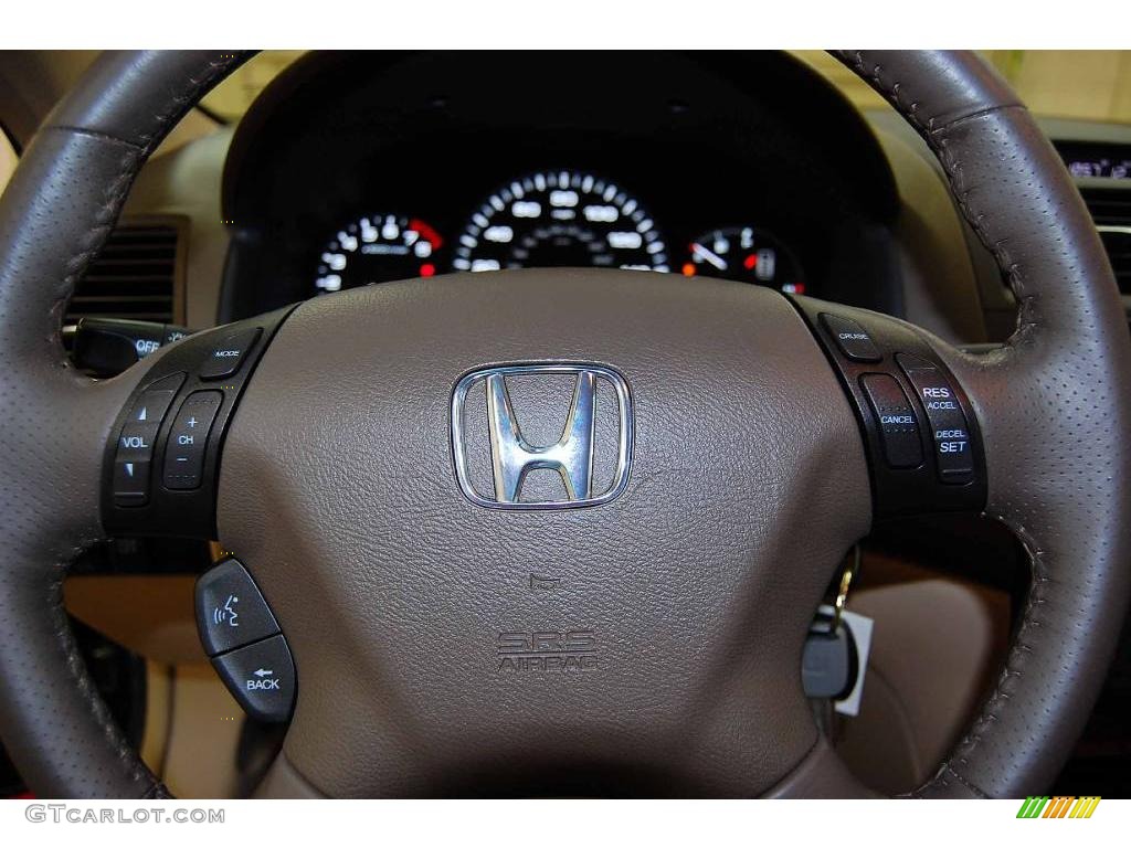 2007 Accord EX-L V6 Sedan - Carbon Bronze Pearl / Ivory photo #30