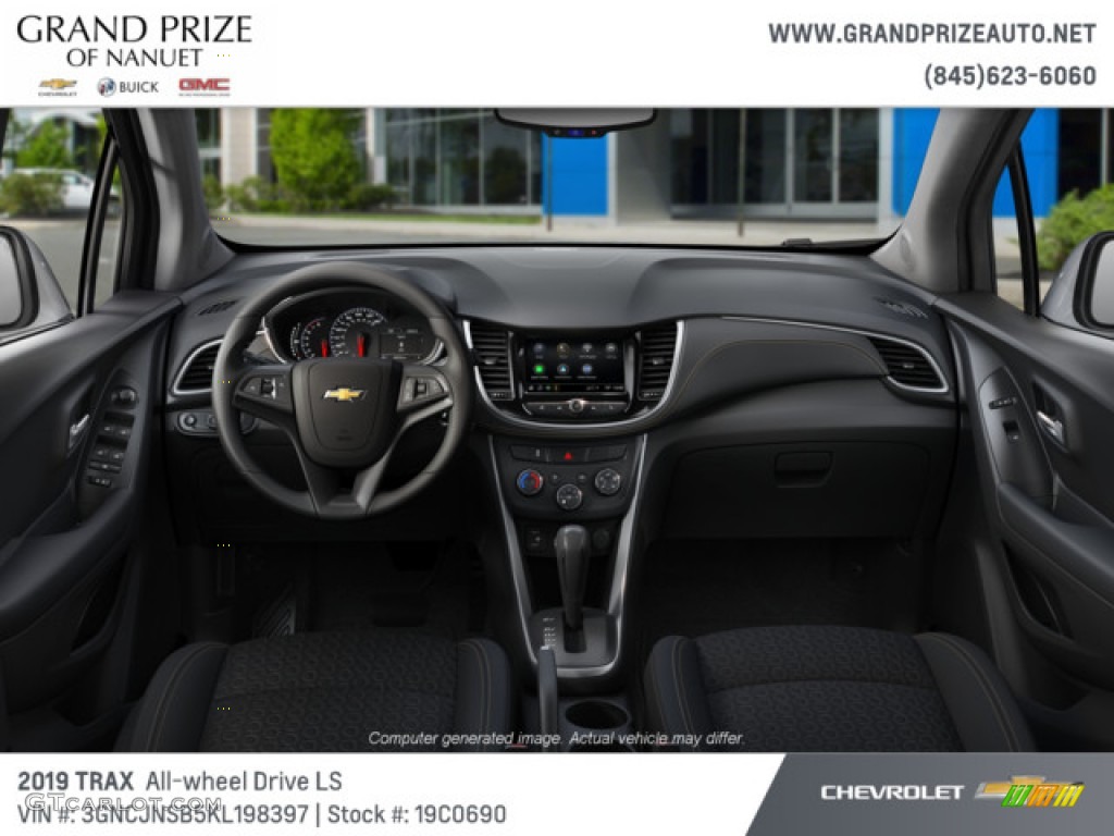 2019 Trax LS AWD - Nightfall Gray Metallic / Jet Black photo #5