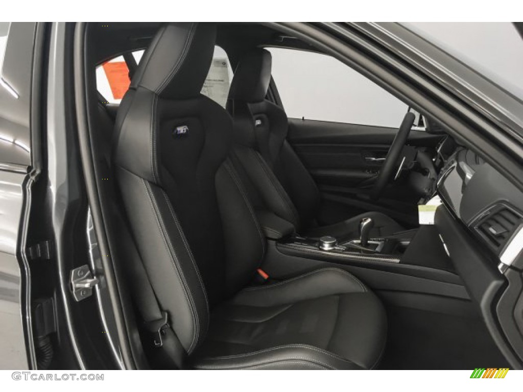 2018 M3 Sedan - Mineral Grey Metallic / Black photo #2