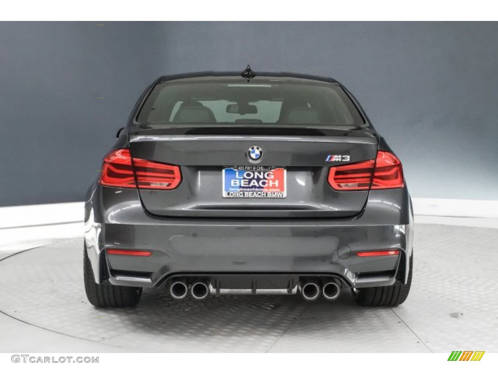 2018 M3 Sedan - Mineral Grey Metallic / Black photo #4