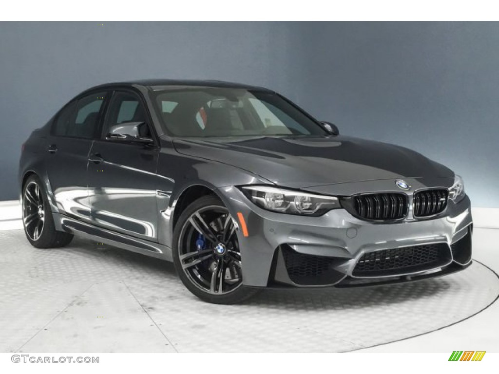 Mineral Grey Metallic 2018 BMW M3 Sedan Exterior Photo #131182771
