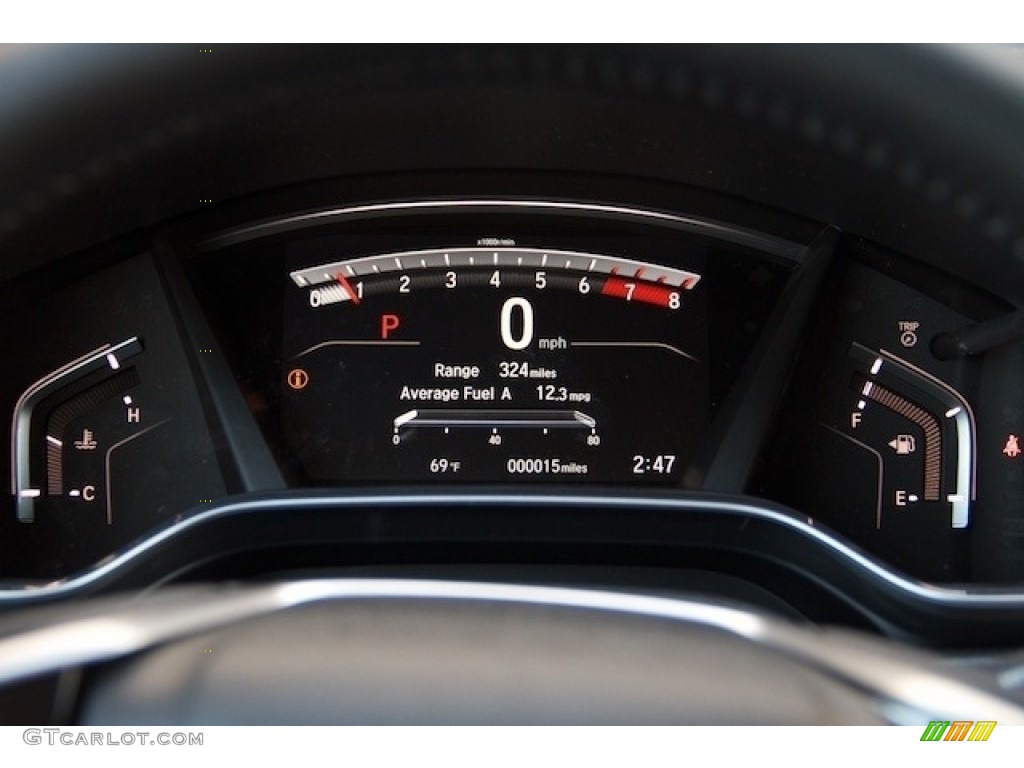 2019 CR-V Touring - Platinum White Pearl / Ivory photo #16