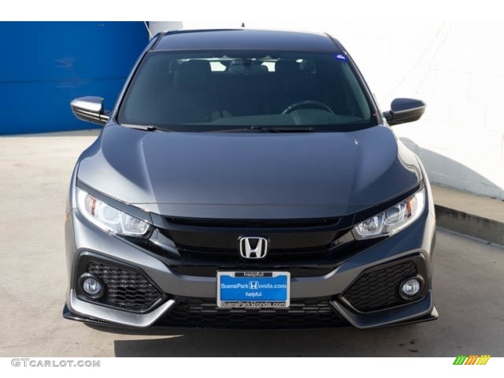 2019 Civic Sport Hatchback - Polished Metal Metallic / Black photo #3