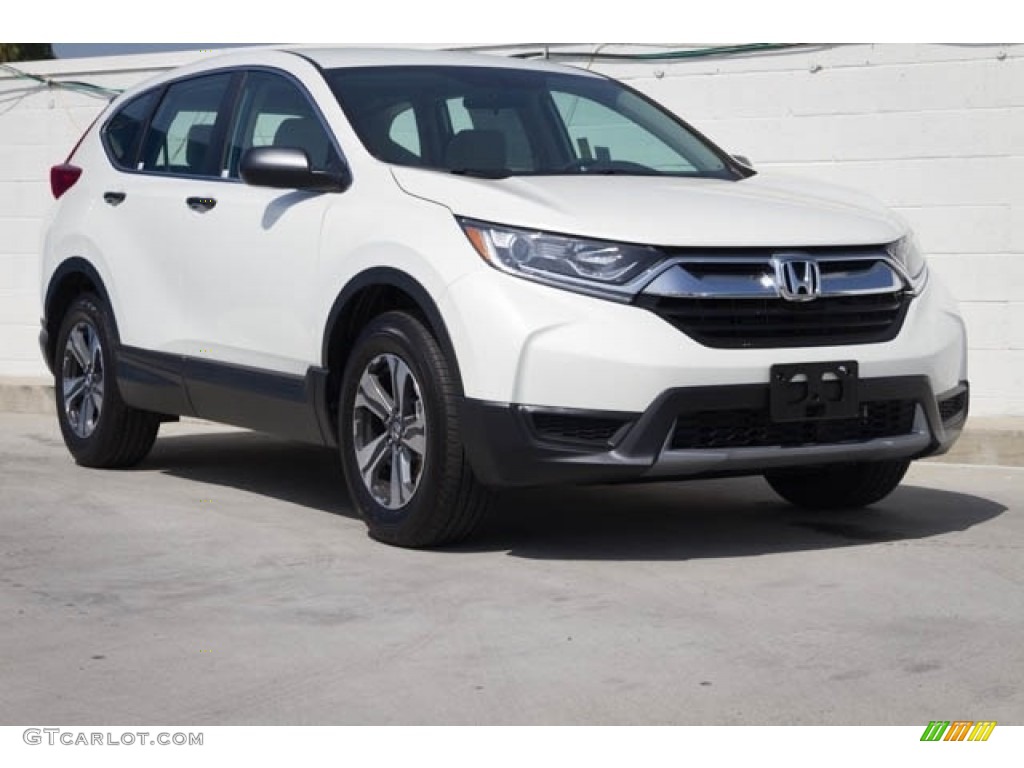 2019 CR-V LX - Platinum White Pearl / Ivory photo #1