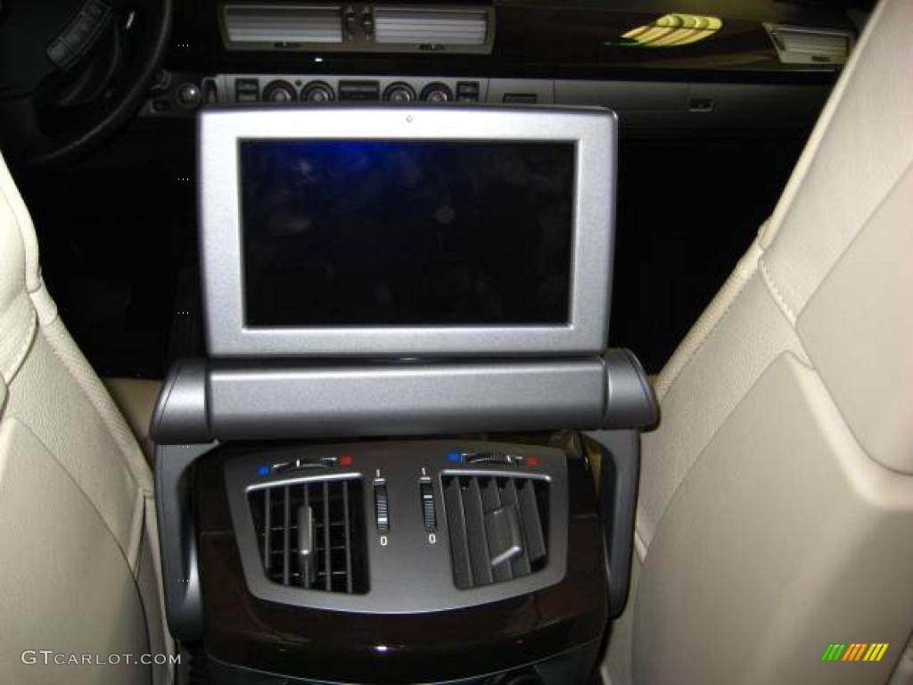 2007 7 Series 750Li Sedan - Jet Black / Cream Beige photo #15