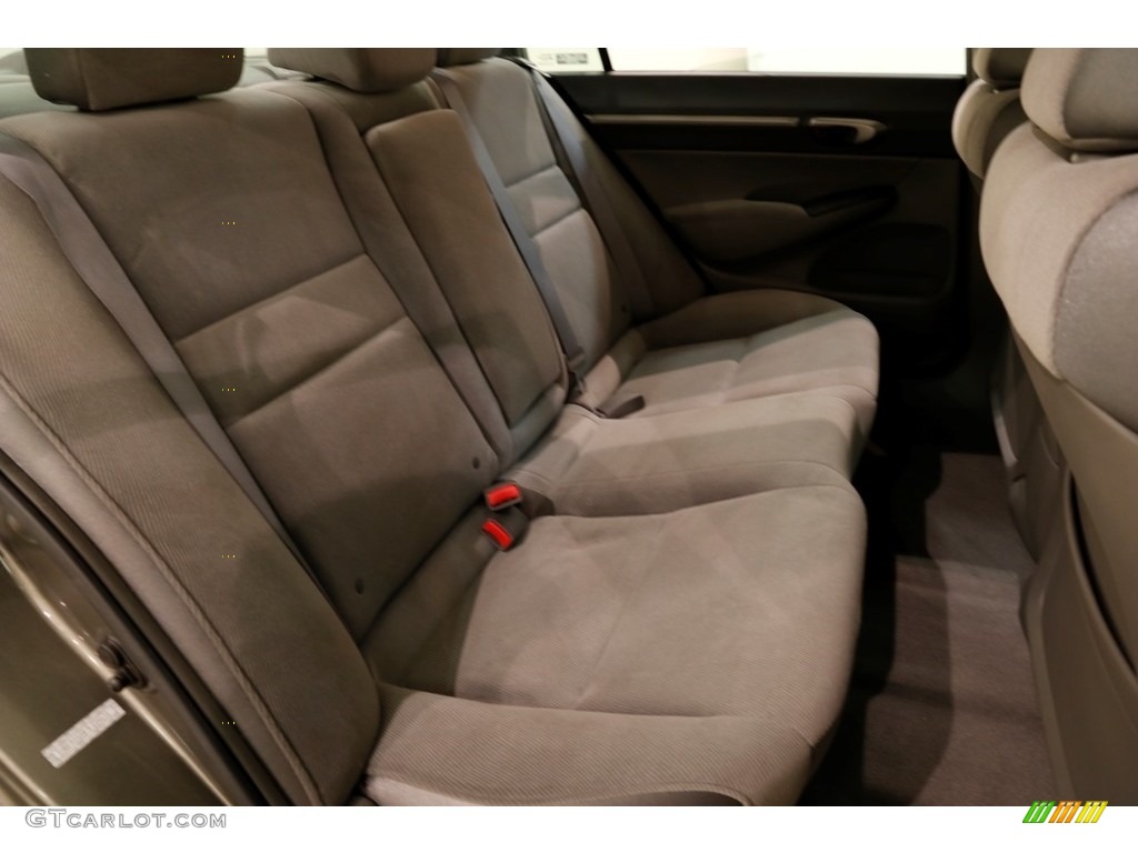 2007 Civic EX Sedan - Galaxy Gray Metallic / Gray photo #14