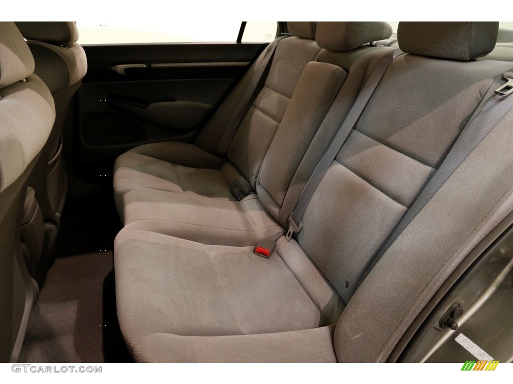 2007 Civic EX Sedan - Galaxy Gray Metallic / Gray photo #15