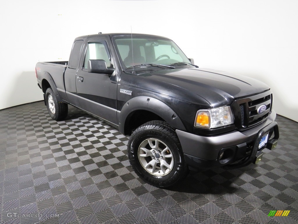 2009 Ranger XLT SuperCab 4x4 - Black / Medium Dark Flint photo #3