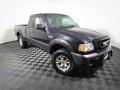 2009 Black Ford Ranger XLT SuperCab 4x4  photo #3