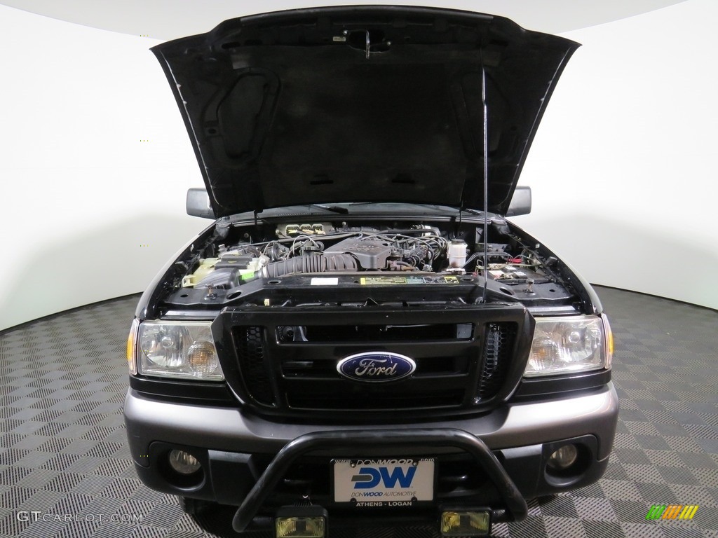 2009 Ranger XLT SuperCab 4x4 - Black / Medium Dark Flint photo #5