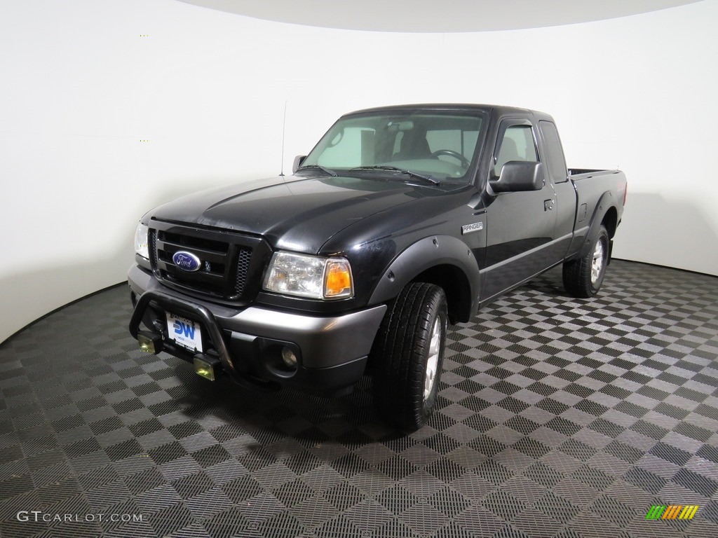 2009 Ranger XLT SuperCab 4x4 - Black / Medium Dark Flint photo #7