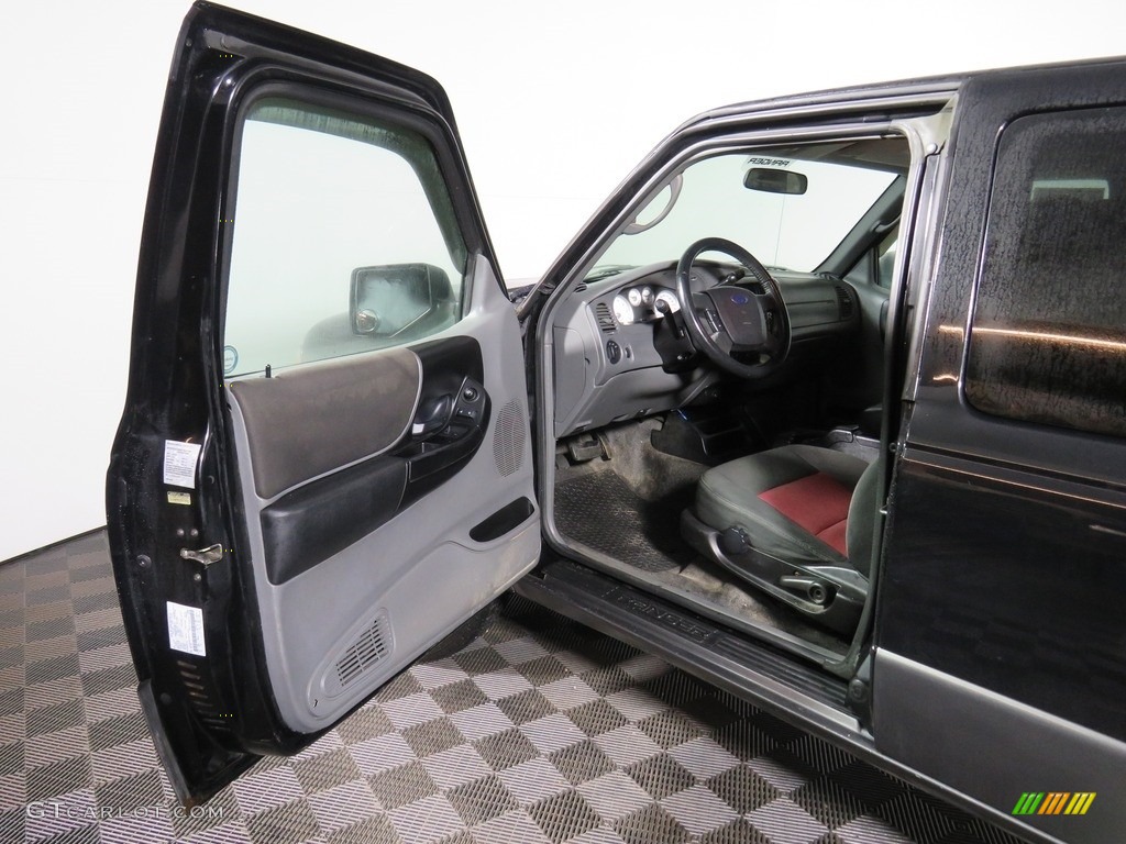2009 Ranger XLT SuperCab 4x4 - Black / Medium Dark Flint photo #9