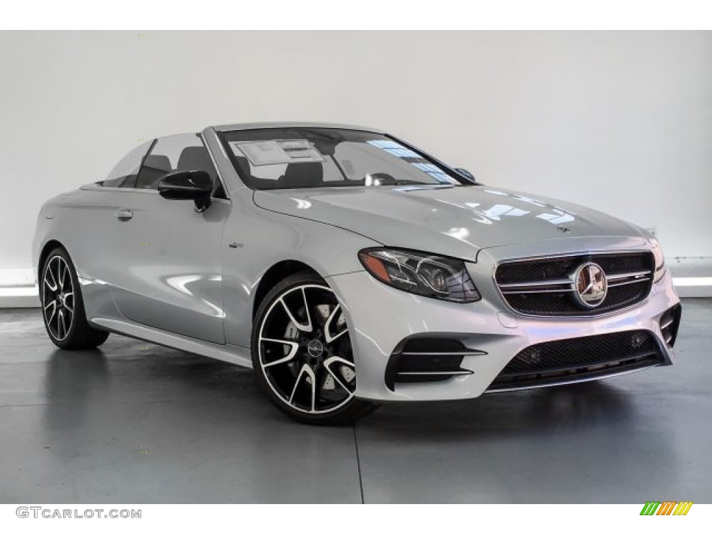 2019 E 53 AMG 4Matic Cabriolet - Iridium Silver Metallic / Black photo #12