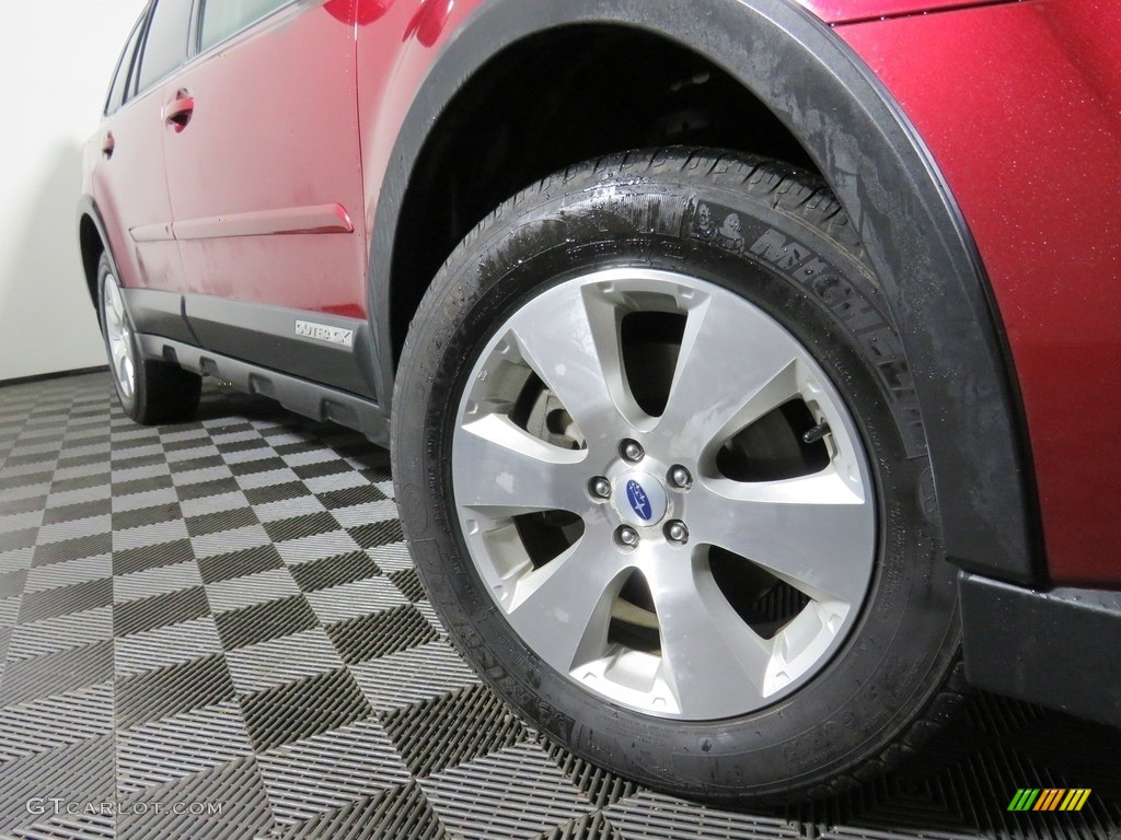 2011 Outback 3.6R Limited Wagon - Ruby Red Pearl / Warm Ivory photo #5