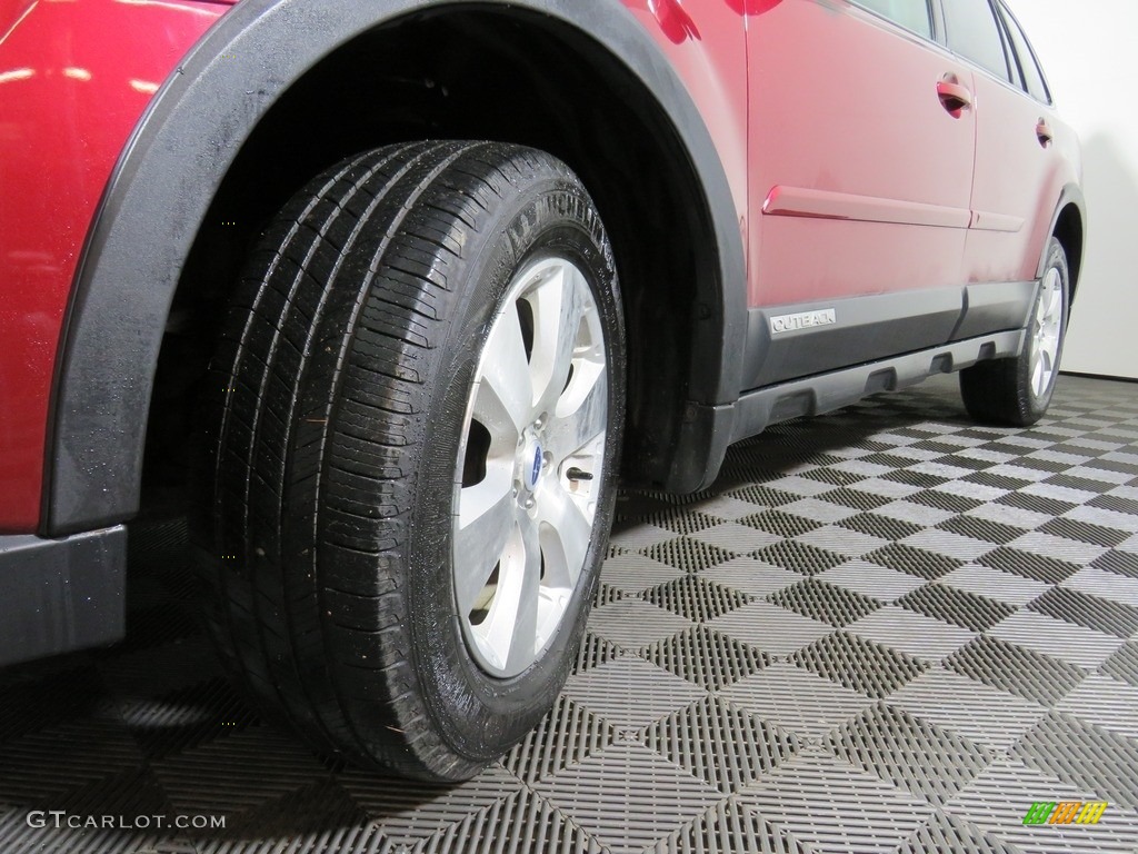 2011 Outback 3.6R Limited Wagon - Ruby Red Pearl / Warm Ivory photo #13
