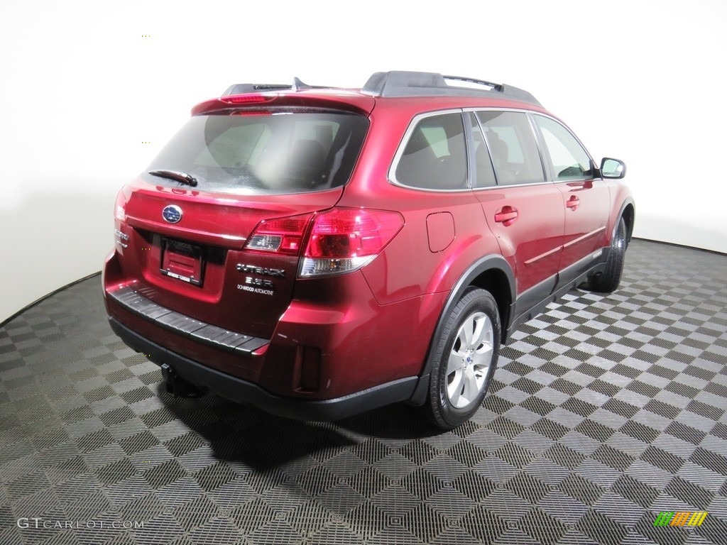 2011 Outback 3.6R Limited Wagon - Ruby Red Pearl / Warm Ivory photo #21