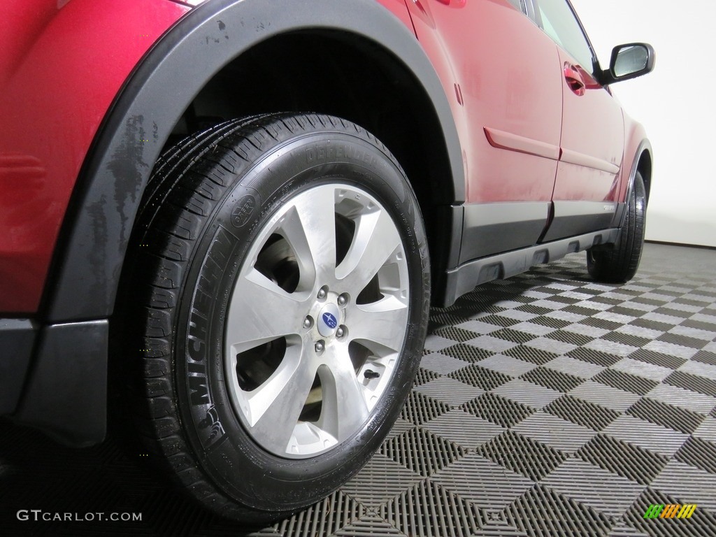 2011 Outback 3.6R Limited Wagon - Ruby Red Pearl / Warm Ivory photo #23