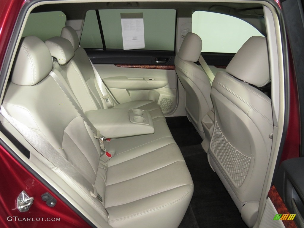 2011 Outback 3.6R Limited Wagon - Ruby Red Pearl / Warm Ivory photo #32