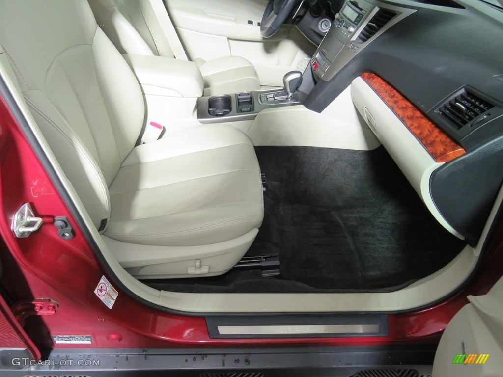 2011 Outback 3.6R Limited Wagon - Ruby Red Pearl / Warm Ivory photo #34