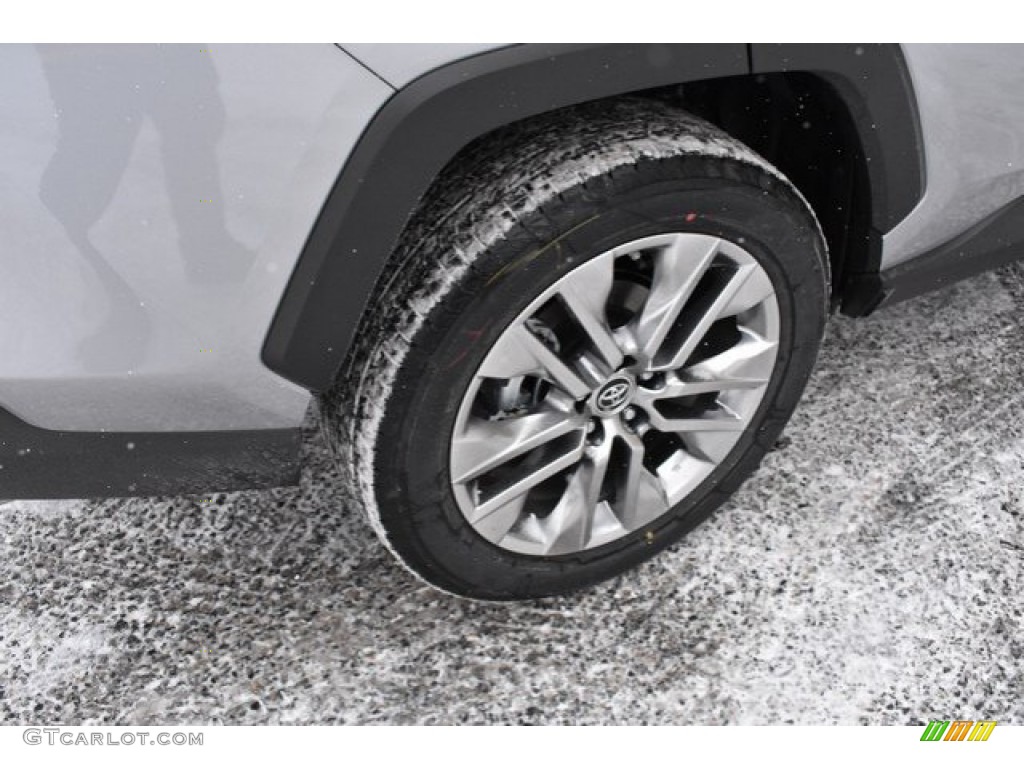 2019 RAV4 XLE AWD - Silver Sky Metallic / Light Gray photo #36