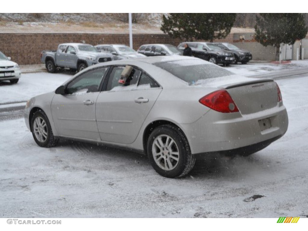 2006 G6 V6 Sedan - Liquid Silver Metallic / Ebony photo #4
