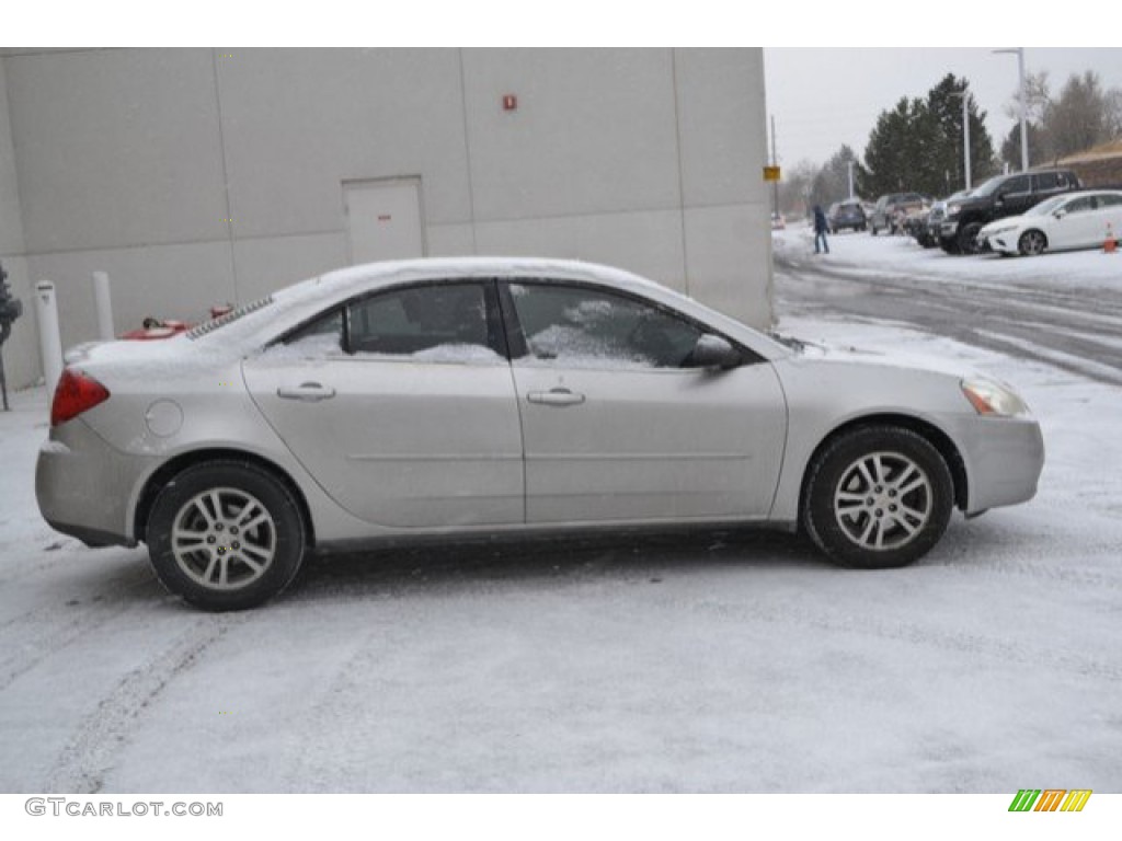 2006 G6 V6 Sedan - Liquid Silver Metallic / Ebony photo #7