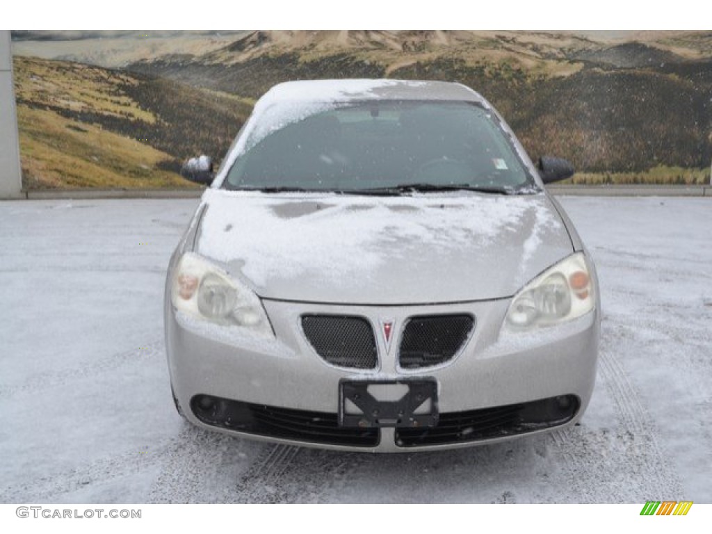2006 G6 V6 Sedan - Liquid Silver Metallic / Ebony photo #8