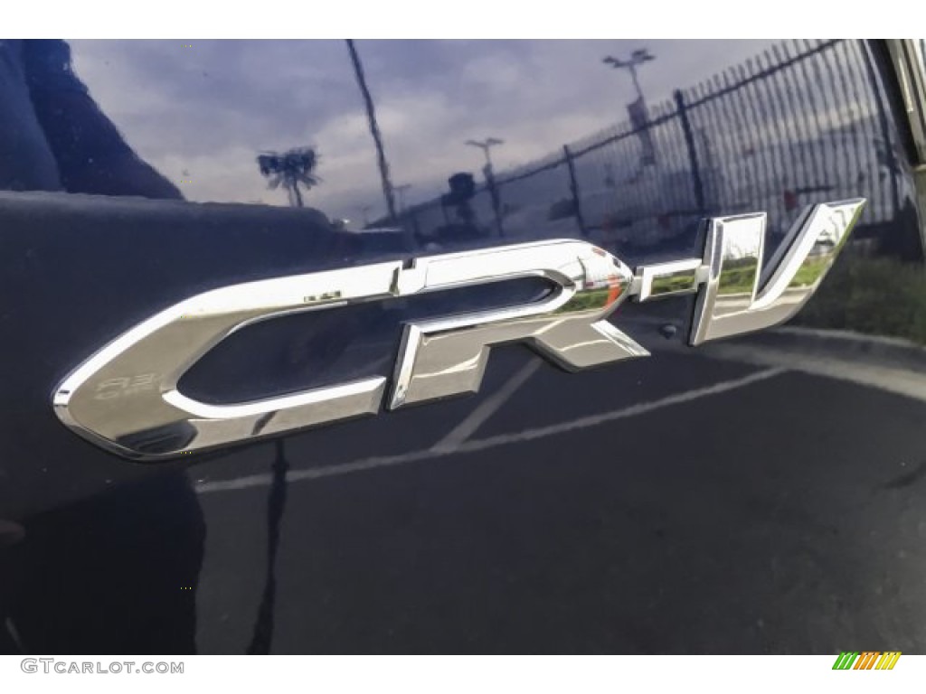 2015 CR-V EX - Obsidian Blue Pearl / Gray photo #7