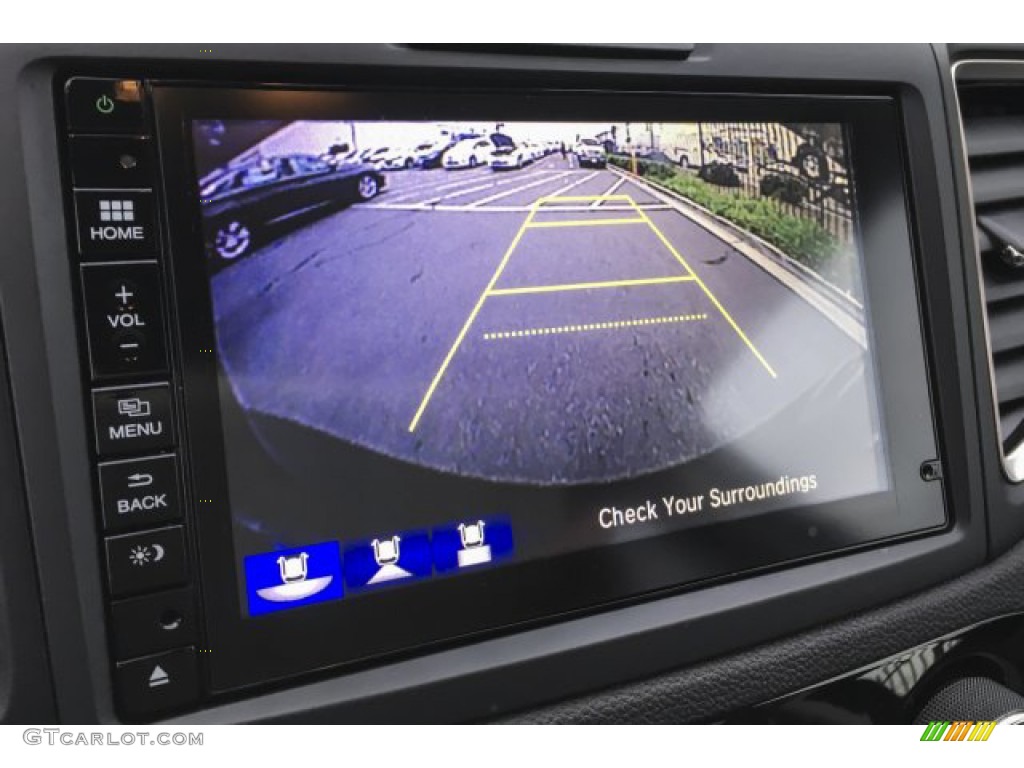 2015 CR-V EX - Obsidian Blue Pearl / Gray photo #21