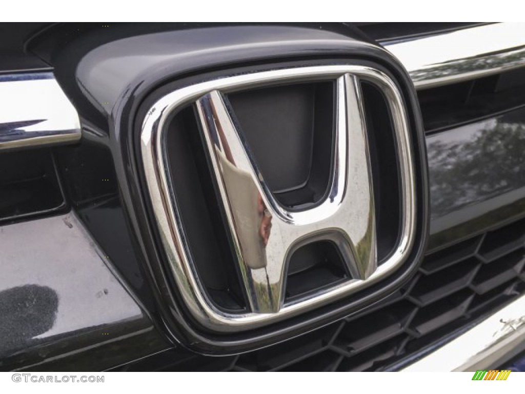 2015 CR-V EX - Obsidian Blue Pearl / Gray photo #32