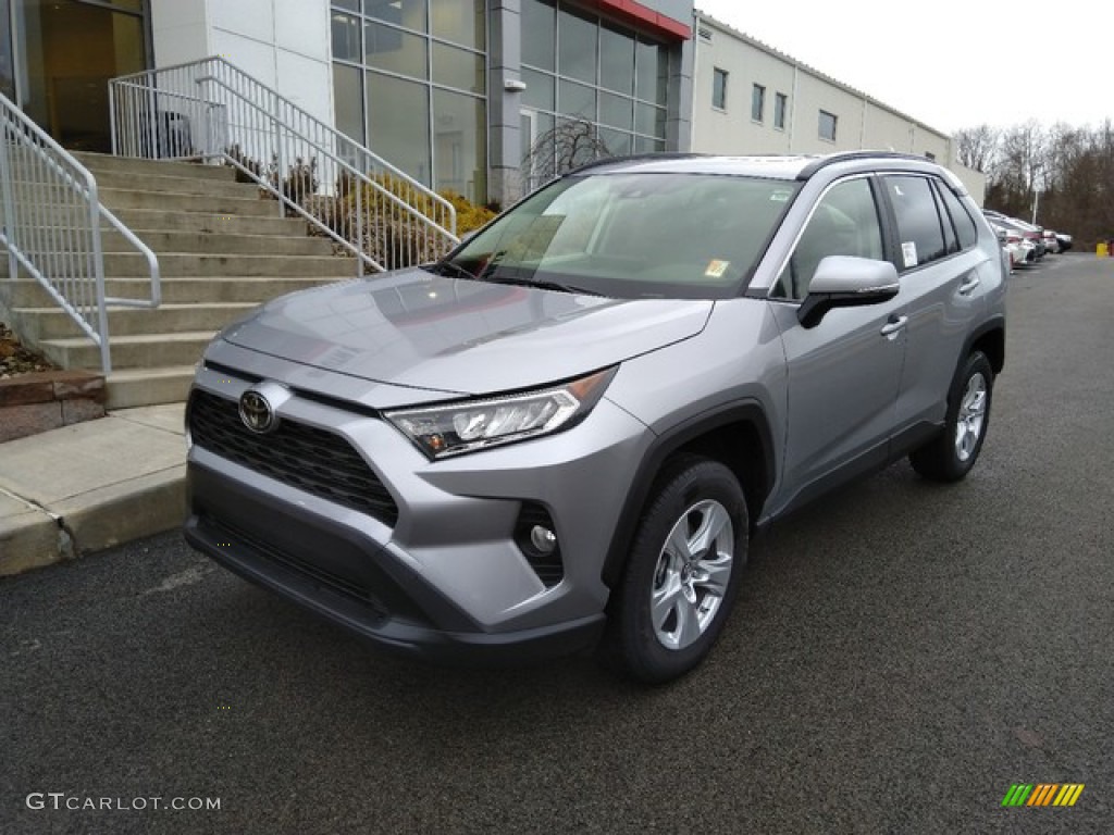 Silver Sky Metallic 2019 Toyota RAV4 XLE AWD Exterior Photo #131203850