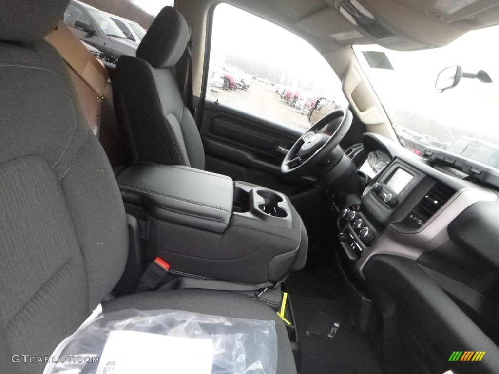 2019 1500 Tradesman Quad Cab 4x4 - Flame Red / Black/Diesel Gray photo #10
