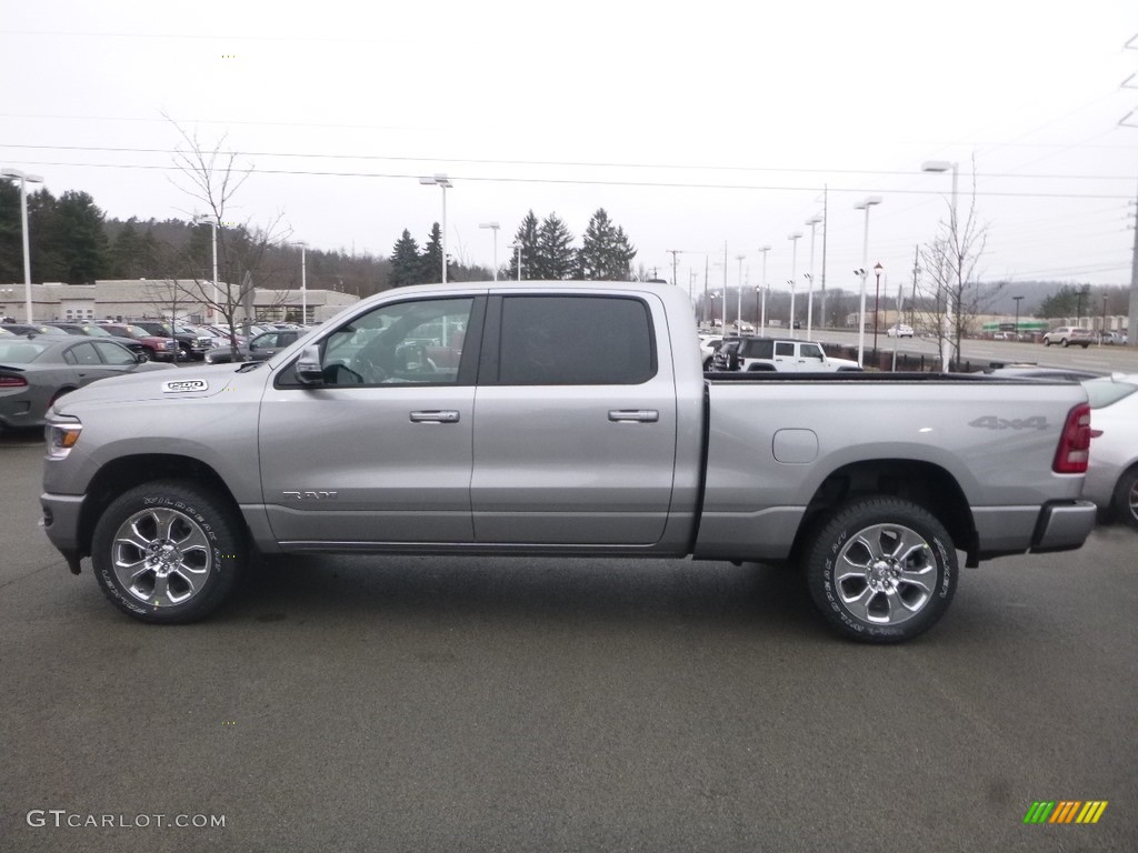2019 1500 Big Horn Crew Cab 4x4 - Billett Silver Metallic / Black/Diesel Gray photo #2