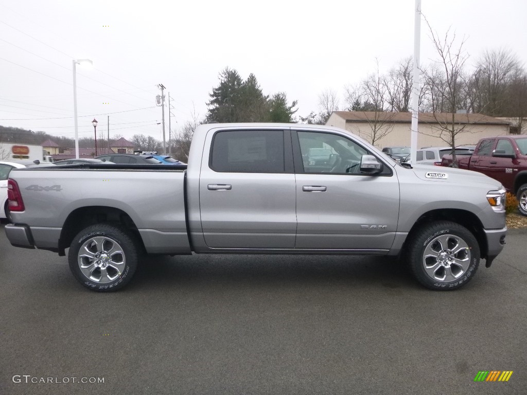 2019 1500 Big Horn Crew Cab 4x4 - Billett Silver Metallic / Black/Diesel Gray photo #6