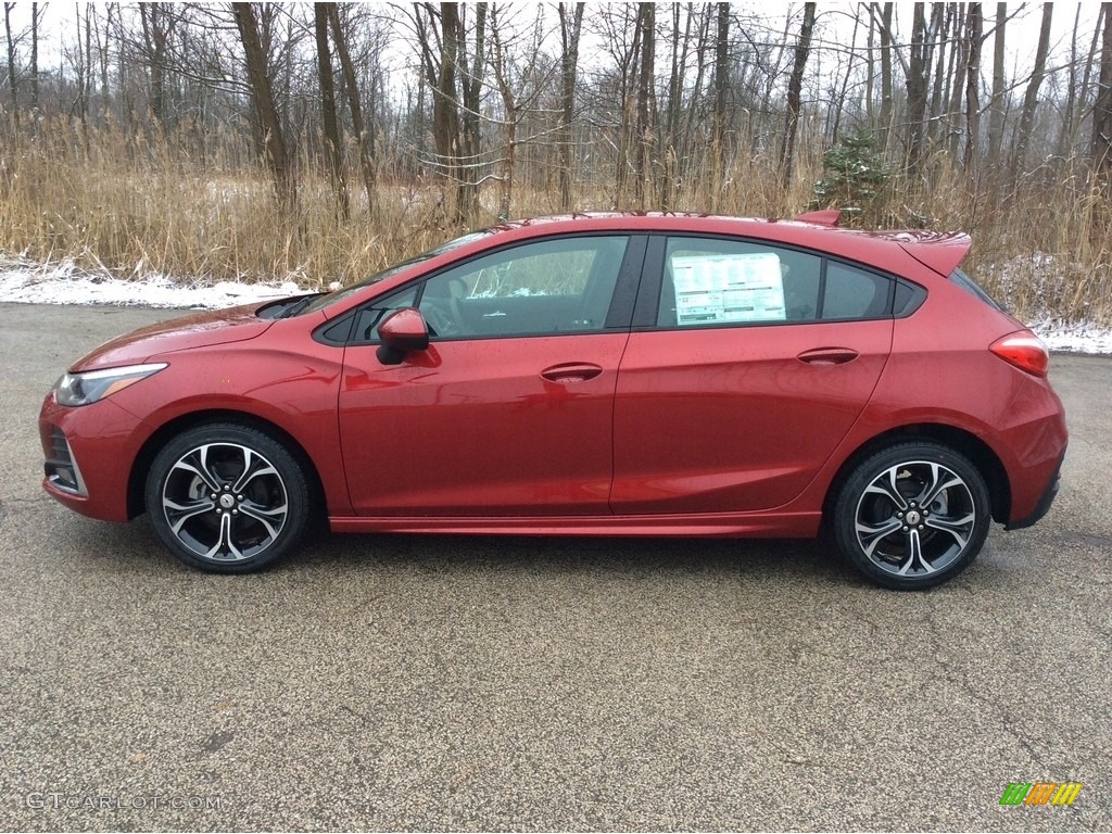 Cajun Red Tintcoat 2019 Chevrolet Cruze LT Hatchback Exterior Photo #131205413