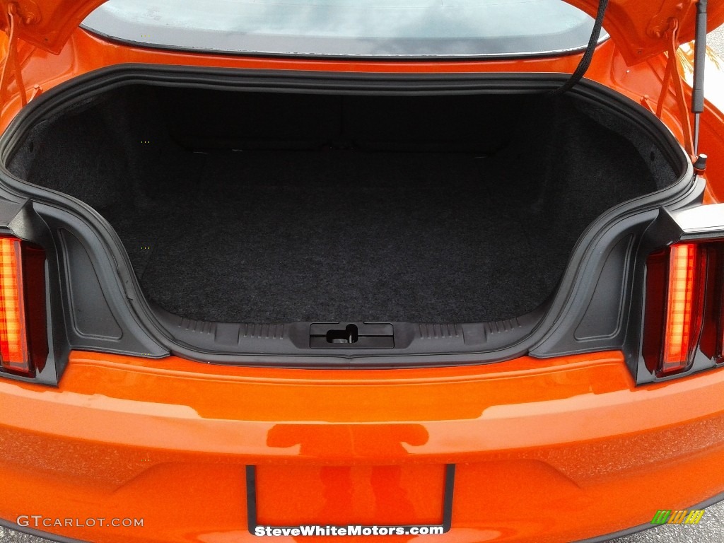 2016 Mustang GT Coupe - Competition Orange / California Special Ebony Black/Miko Suede photo #12