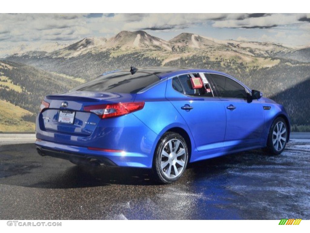 2013 Optima SX - Corsa Blue / Black photo #3