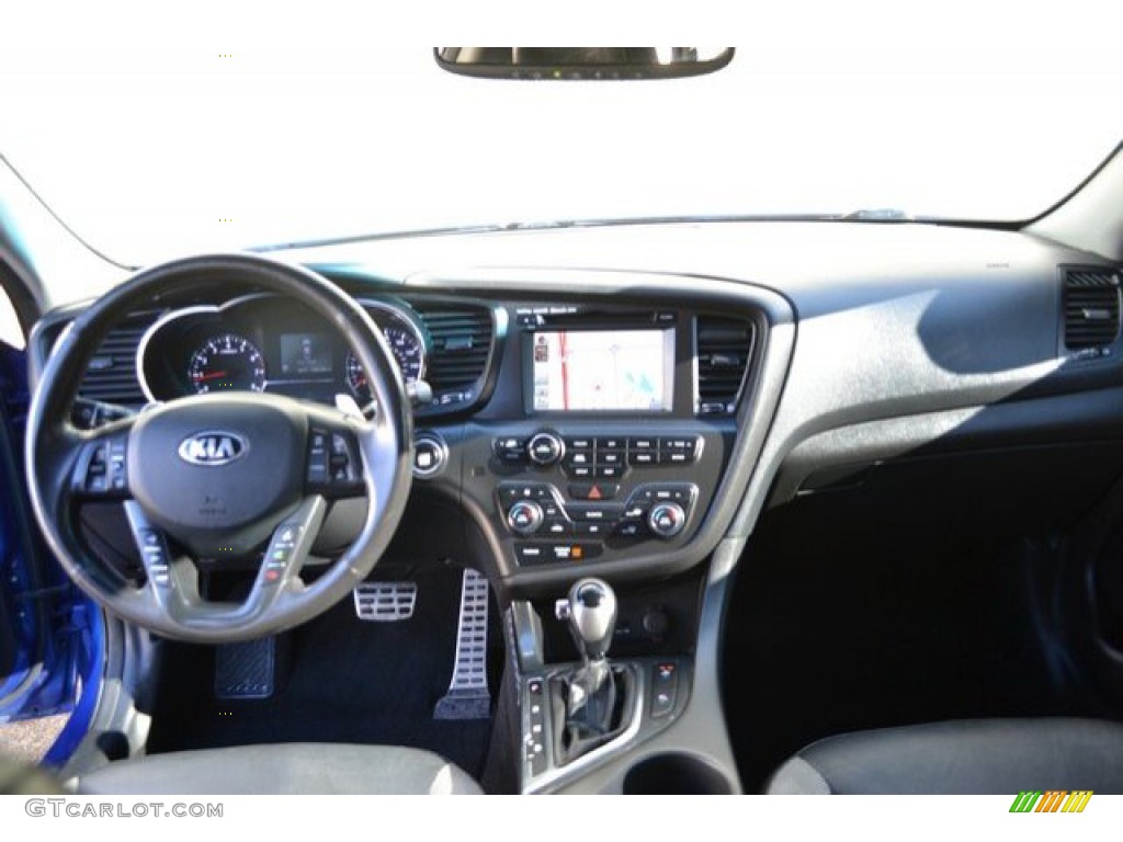 2013 Optima SX - Corsa Blue / Black photo #13